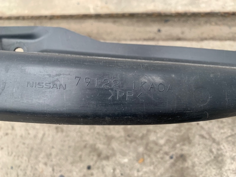 Защита заднего бампера JUKE 10-19 2012 Хетчбек 1.6 MR16DDT