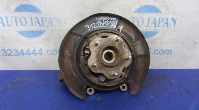 Ступица задняя правая NISSAN MURANO Z50 02-07 2005 Внедорожник 3.5 43202-CA000 Б/У