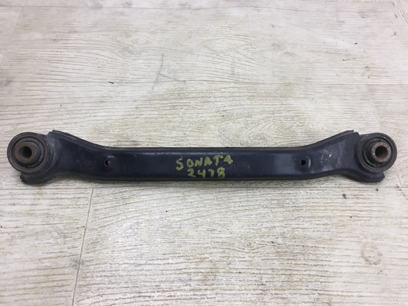 Запчасть рычаг задней подвески поперечный верхний задний HYUNDAI SONATA YF 10-14 2011 YF 2.4 G4KJ 55100-3Q000 Б/У Рычаг задней подвески поперечный верхний задний HYUNDAI SONATA YF 10-14 2011 YF 2.4 G4KJ 55100-3Q000 Б/У