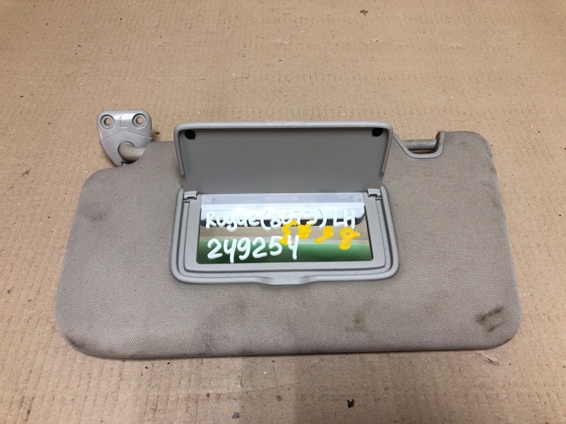 Козырек солнцезащитный левый NISSAN X-TRAIL/ROGUE T32 13-20 2016 T32 2.5 QR25DE 96401-4BA1D Б/У