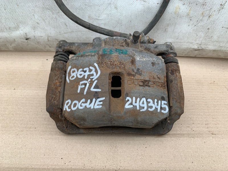 Суппорт тормозной передний левый NISSAN X-TRAIL/ROGUE T32 13-20 2016 T32 2.5 QR25DE 41011-4BT0A Б/У