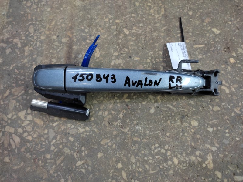 Ручка двери наружная задняя левая TOYOTA AVALON 05-12 2007 GSX30 3.5 2GR-FE 69211-AE020-J1 Б/У