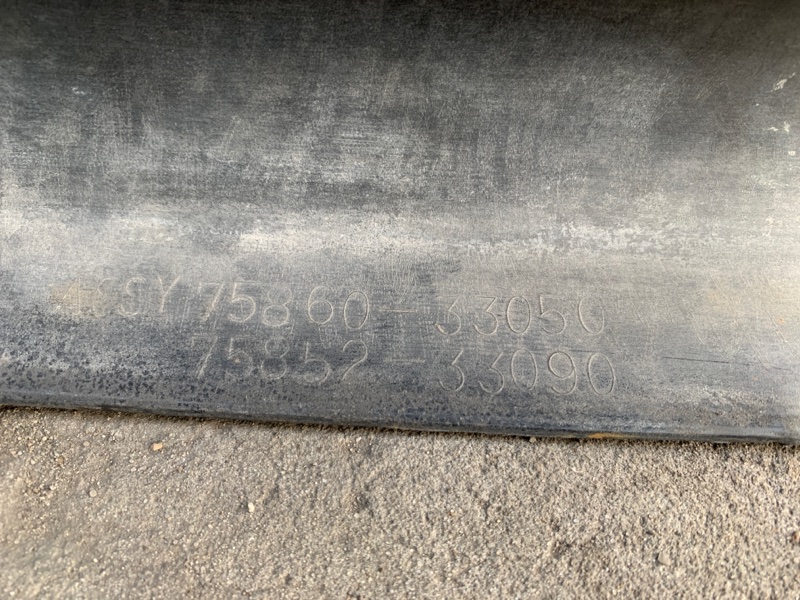 Накладка порога наружная левая ES350 06-12 2008 XV40 3.5 2GR-FE