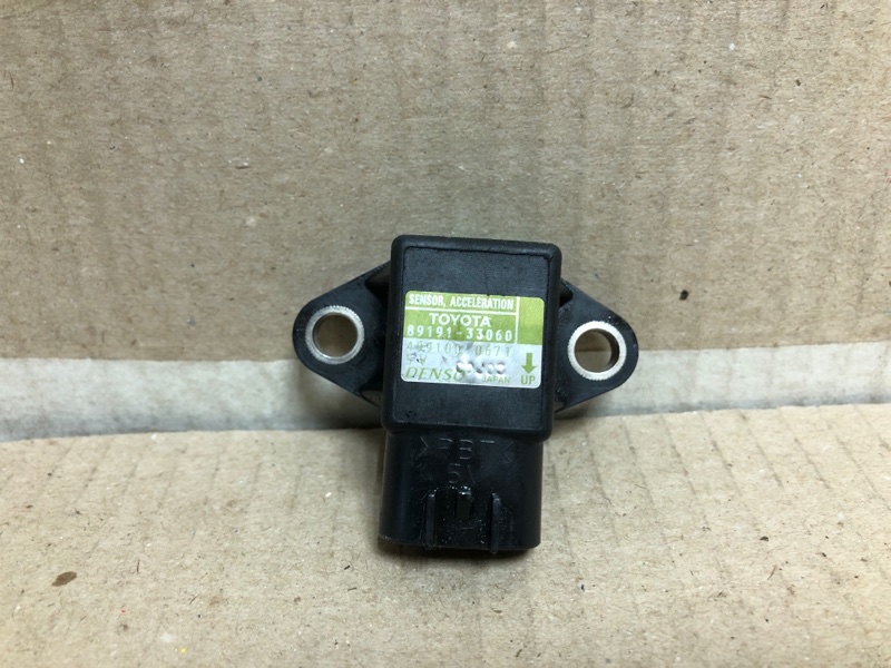 Датчик ускорения LEXUS ES350 06-12 2008 XV40 3.5 2GR-FE 89191-33060 Б/У