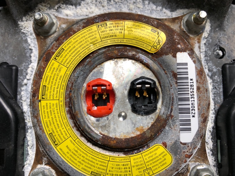 Подушка безопасности в руль LEXUS LS460 06-12 USF40 4.6