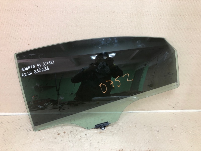 Стекло двери заднее левое HYUNDAI SONATA YF 10-14 2013 YF 2.4 G4KK 83411-3S010 Б/У