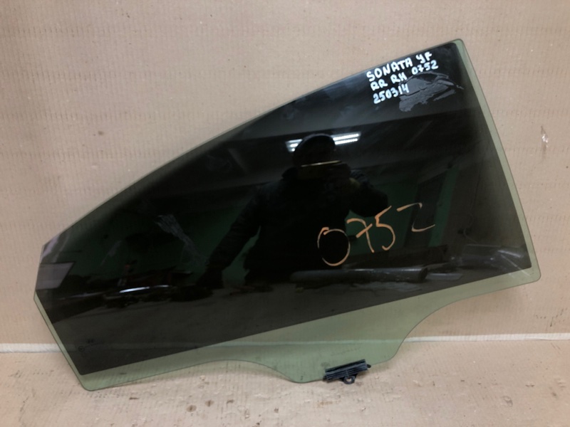 Стекло двери заднее правое HYUNDAI SONATA YF 10-14 2013 YF 2.4 G4KK 83421-3S010 Б/У