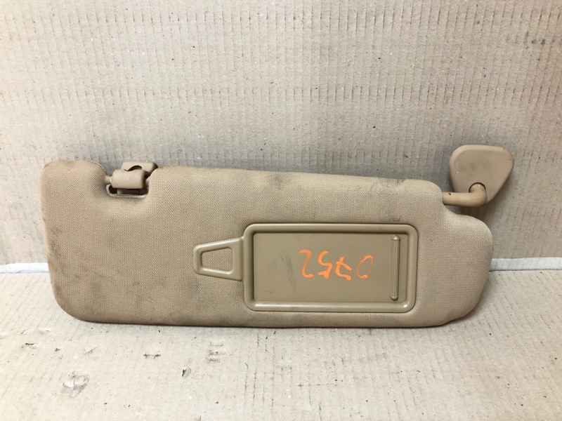 Козырек солнцезащитный правый HYUNDAI SONATA YF 10-14 2013 YF 2.4 G4KK 85202-4R022YDA Б/У