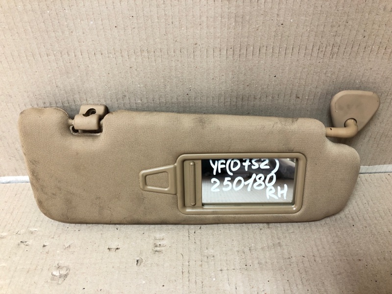 Козырек солнцезащитный правый SONATA YF 10-14 2013 YF 2.4 G4KK