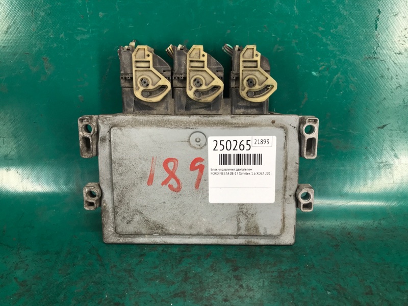 Блок управления двигателем FIESTA 08-17 2013 Хэтчбек 1.6 XDEZ Блок управления двигателем FIESTA 08-17 2013 Хэтчбек 1.6 XDEZ