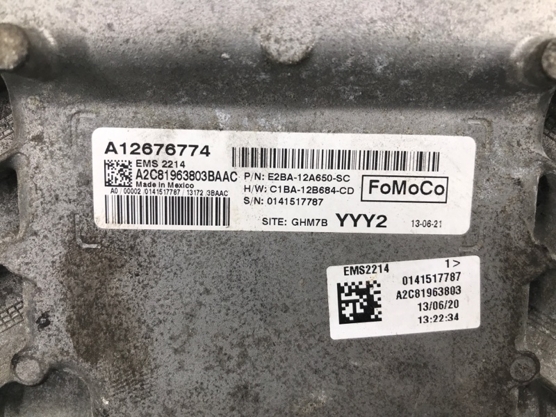 Блок управления двигателем FORD FIESTA 08-17 Хэтчбек 1.6 XDEZ Блок управления двигателем FORD FIESTA 08-17 Хэтчбек 1.6 XDEZ