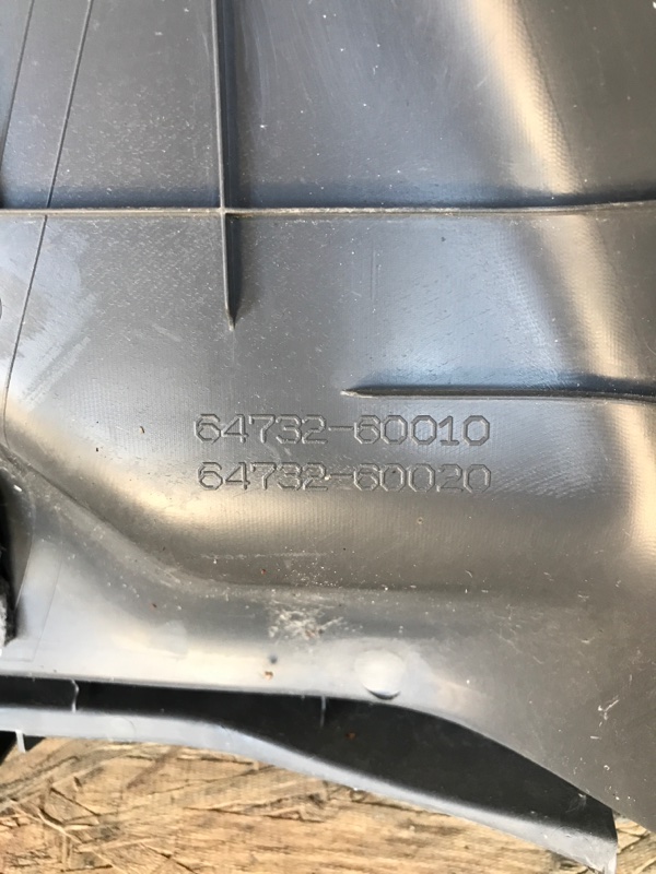 Обшивка багажника левая LAND CRUISER PRADO 150 09-17 2010 Внедорожник 3.0 1KDFTV