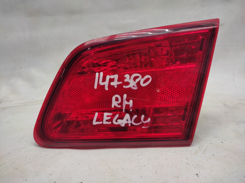 Фонарь внутренний задний правый SUBARU LEGACY 09-15 BM 84912AJ02A Б/У