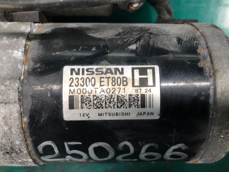 Стартер NISSAN ROGUE 08-15 Внедорожник 2.5 QR25DE Стартер NISSAN ROGUE 08-15 Внедорожник 2.5 QR25DE