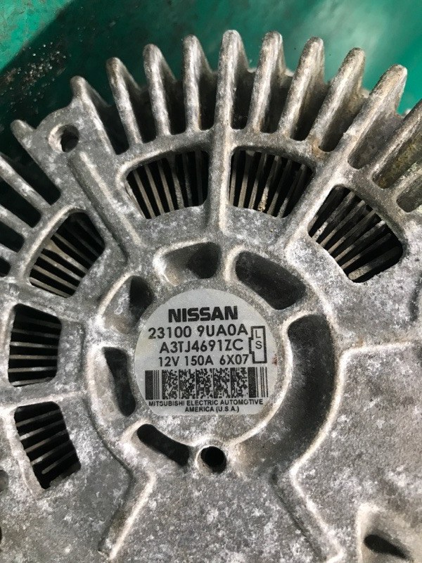 Генератор QX60/JX35 12-20 2017 Внедорожник 3.5 VQ35DD