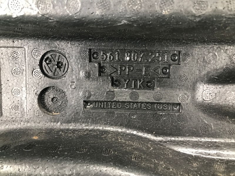 Наполнитель бампера задний PASSAT B7 11-15 2014 Седан 2.5 CBUA