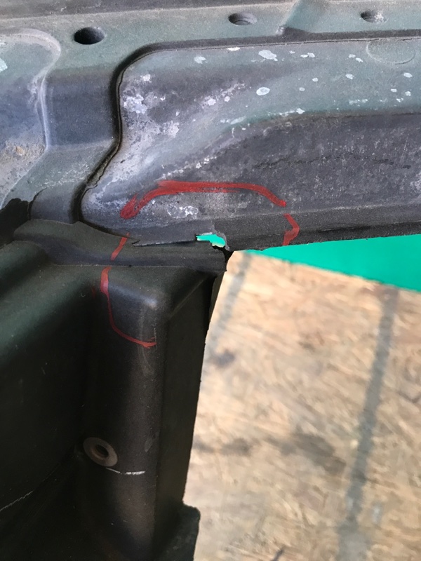 Панель передняя AVENGER 07-14 2011 JS 3.6 ERB