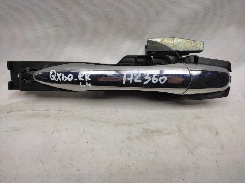 Запчасть ручка двери наружная задняя левая INFINITI QX60/JX35 12-20 82640-1BA0A Б/У Ручка двери наружная задняя левая INFINITI QX60/JX35 12-20 82640-1BA0A Б/У