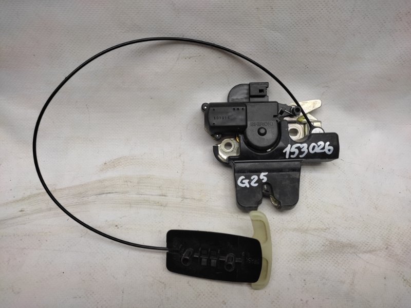 Замок крышки багажника INFINITI G25/G35/G37/Q40 06-14 84631-JK600 Б/У