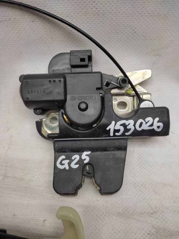 Замок крышки багажника G25/G35/G37/Q40 06-14