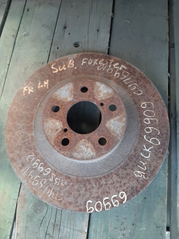 Тормозной диск передний FORESTER SG 02-07