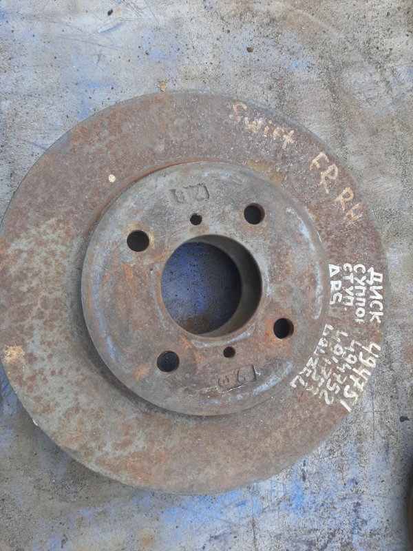 Тормозной диск передний SWIFT 04-11