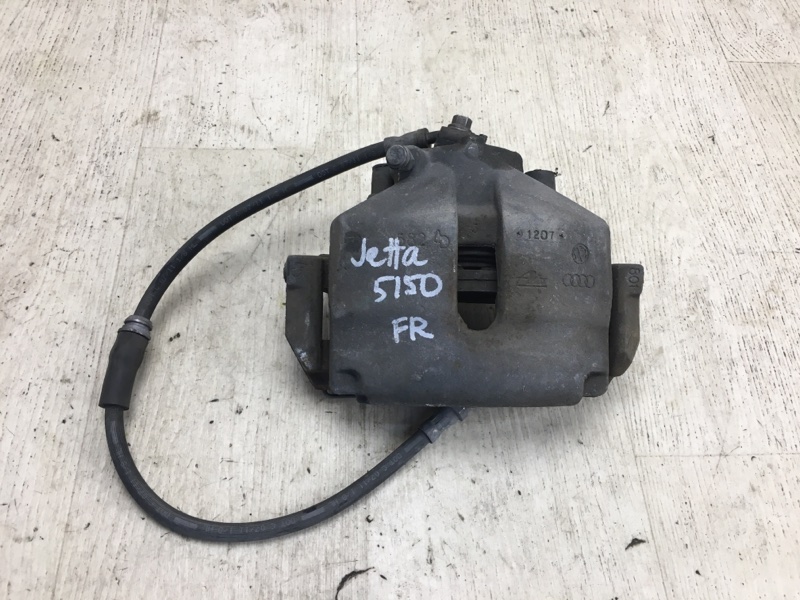 Суппорт тормозной передний правый VOLKSWAGEN JETTA USA 10-17 2011 162 2.5 CBUA 1K0 615 124 E Б/У