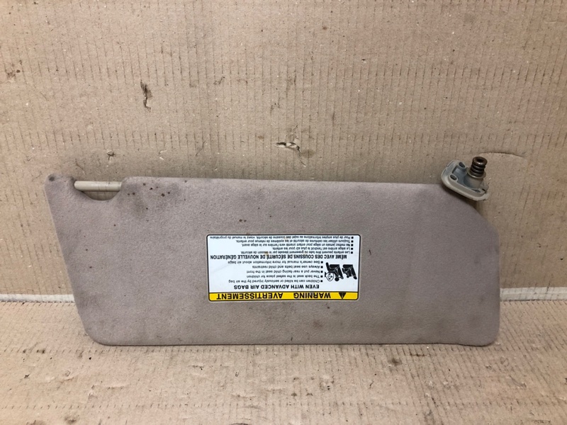 Козырек солнцезащитный левый TOYOTA CAMRY 30 02-06 2005 2.4 2AZFE 74320-AA250-A0 Б/У