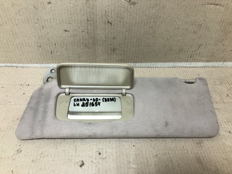 Козырек солнцезащитный левый TOYOTA CAMRY 30 02-06 2.4 2AZFE