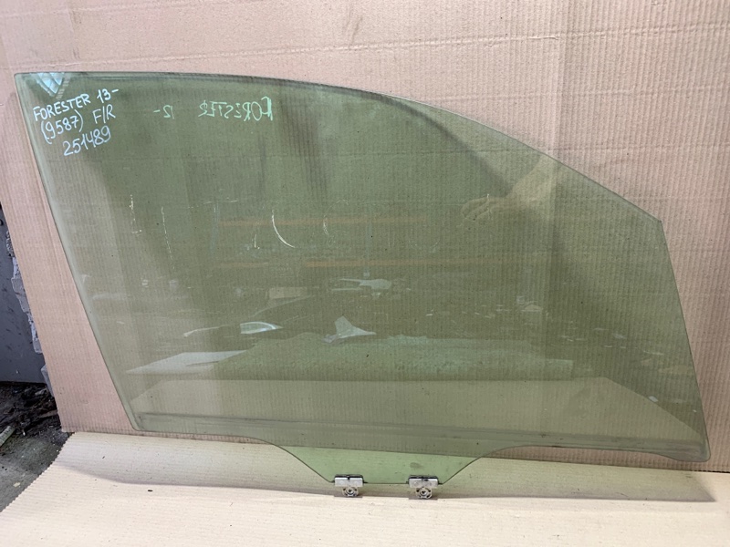 Запчасть стекло двери переднее правое SUBARU FORESTER 12-19 2018 2.5 61011SG201 Б/У Стекло двери переднее правое SUBARU FORESTER 12-19 2018 2.5 61011SG201 Б/У