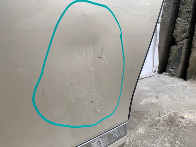 Дверь задняя правая LS460 06-12 2011 USF40 4.6