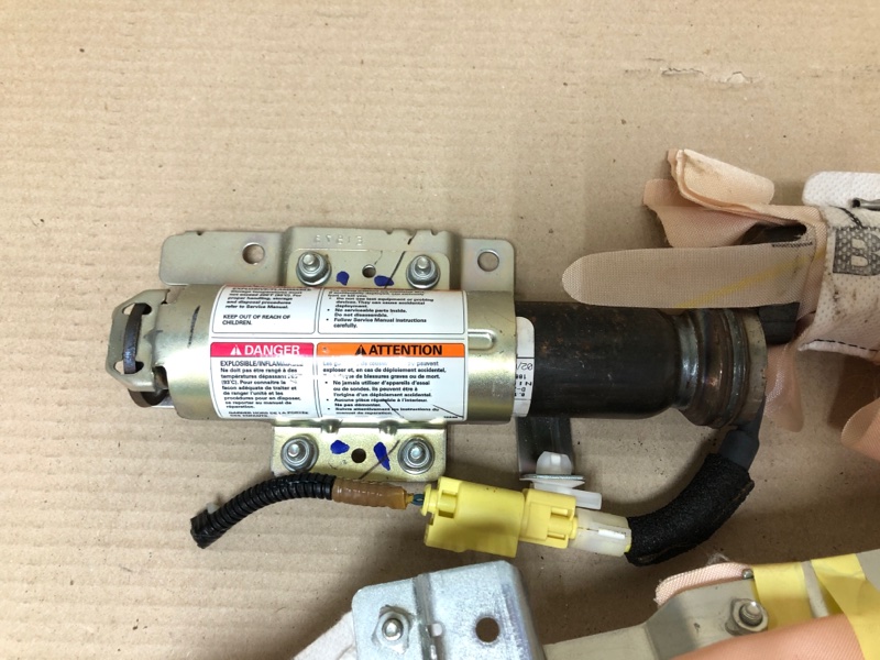 Подушка безопасности (штора) левая HONDA ACCORD USA 03-07 UC1 J30A Подушка безопасности (штора) левая HONDA ACCORD USA 03-07 UC1 J30A