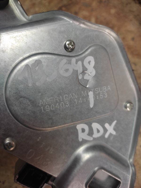 Моторчик стеклоочистителя задний ACURA RDX 19- Внедорожник 2.0