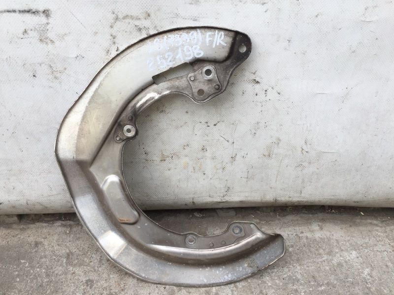 Защита тормозного диска передняя правая LEXUS LS460 06-12 2011 USF40 4.6 47781-50050 Б/У