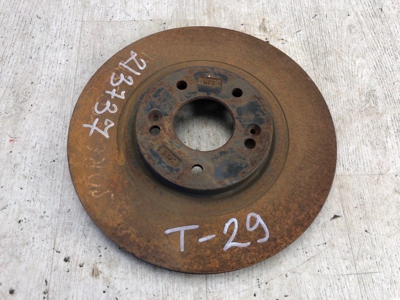 Тормозной диск передний KIA SORENTO UM 14- 2015 UM 2.4 G4KJ 51712-C6000 Б/У