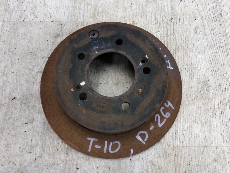 Тормозной диск задний KIA FORTE/CERATO TD 08-13 2009 TD 2.0 G4KD 58411-2K300 Б/У