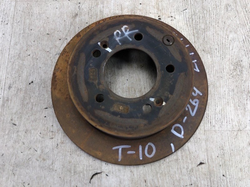 Тормозной диск задний KIA FORTE/CERATO TD 08-13 2009 TD 2.0 G4KD 58411-2K300 Б/У