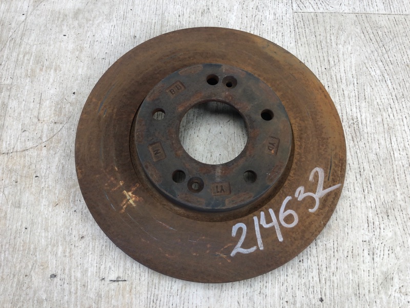 Запчасть тормозной диск передний KIA FORTE YD 12- 2018 BD 2.0 G4NH 51712-A7000 Б/У Тормозной диск передний KIA FORTE YD 12- 2018 BD 2.0 G4NH 51712-A7000 Б/У