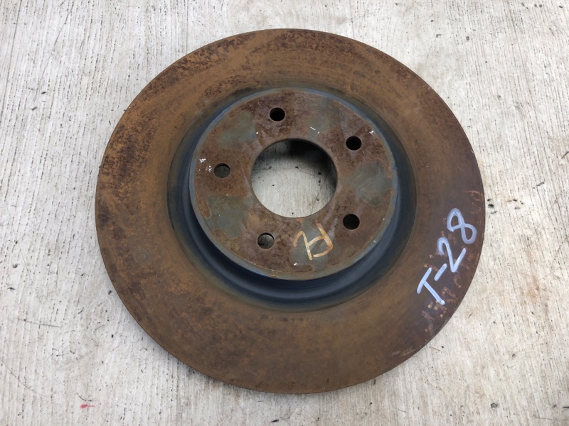 Тормозной диск передний NISSAN PATHFINDER R52 12-21 2014 R52 3.5 VQ35DE 40206-3JA0A Б/У