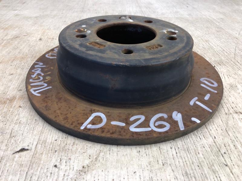 Тормозной диск задний TUCSON LM 09-15 2014 LM 2.0 G4KD