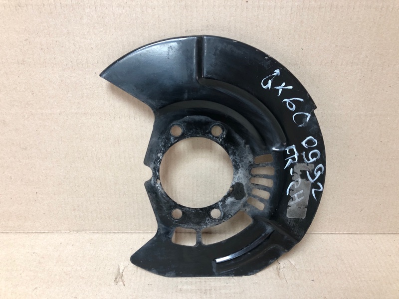 Защита тормозного диска передняя правая QX60/JX35 12-20 2016 L50 3.5 VQ35DE Защита тормозного диска передняя правая QX60/JX35 12-20 2016 L50 3.5 VQ35DE