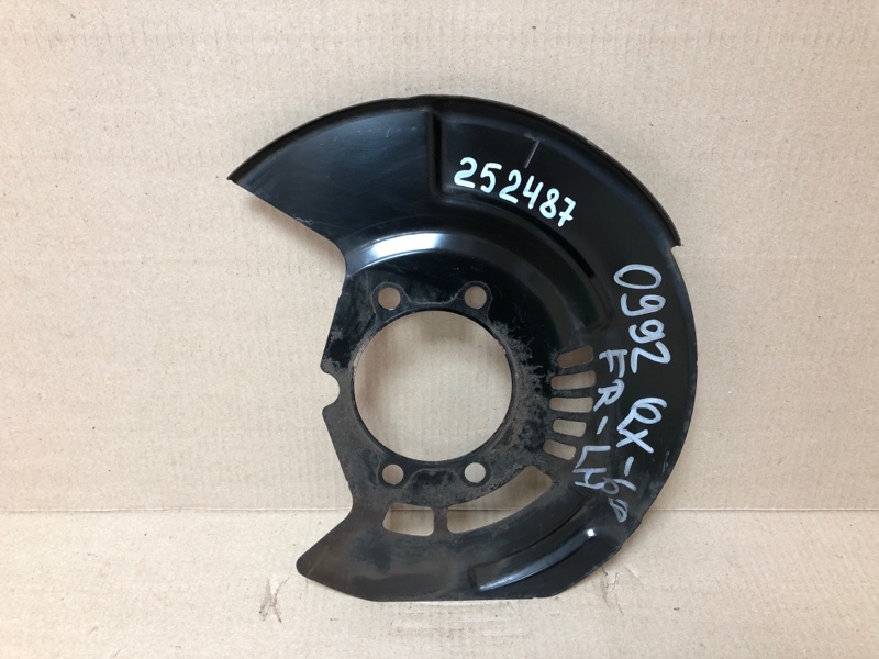 Защита тормозного диска передняя левая INFINITI QX60/JX35 12-20 2016 L50 3.5 VQ35DE 41161-3JA0B Б/У