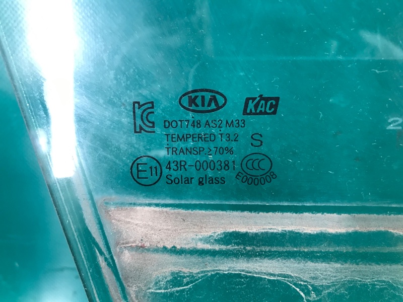 Стекло двери переднее правое SOUL PS 13-19 2016 PS 2.0 G4NC Стекло двери переднее правое SOUL PS 13-19 2016 PS 2.0 G4NC