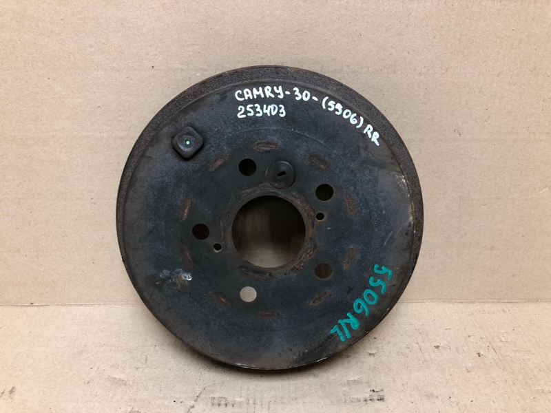 Тормозной барабан задний TOYOTA CAMRY 30 02-06 2005 ACV30 2.4 2AZFE 42431-06100 Б/У