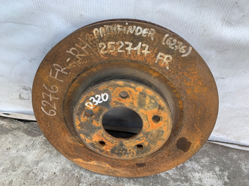 Тормозной диск передний PATHFINDER R52 12-21 2020 R52 3.5