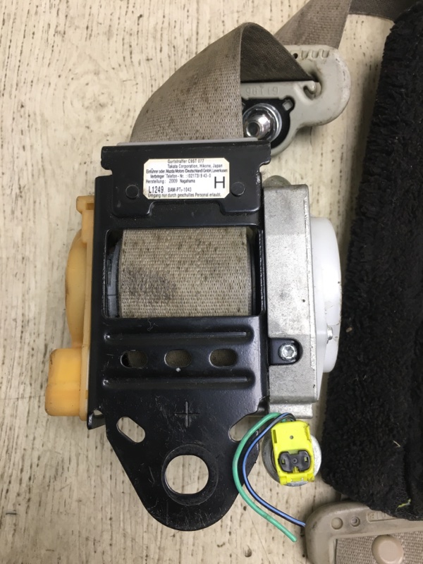 Ремень безопасности передний левый MAZDA CX-7 06-12 Внедорожник 2.5 L5