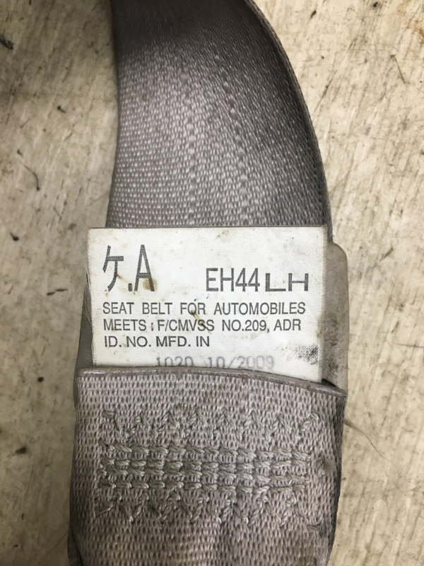 Ремень безопасности передний левый CX-7 06-12 2009 Внедорожник 2.5 L5