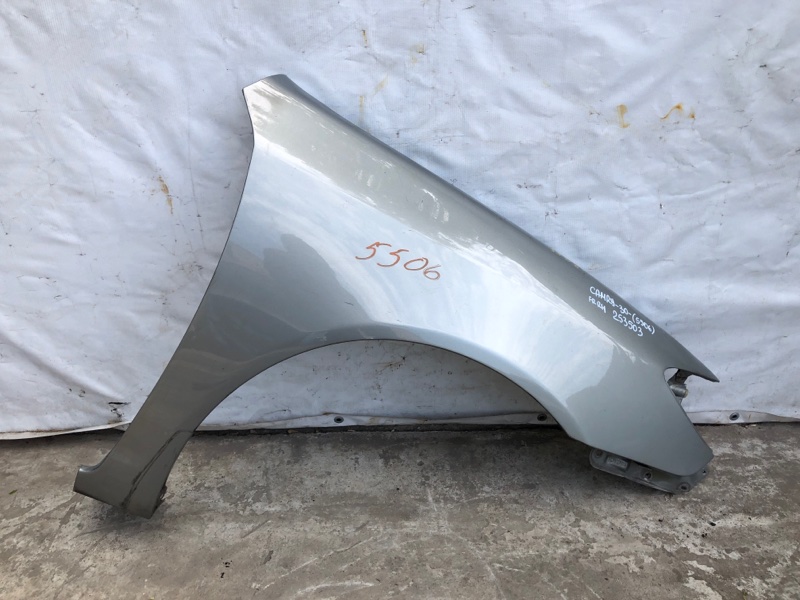 Запчасть крыло переднее правое TOYOTA CAMRY 30 02-06 2005 ACV30 2.4 2AZFE 53801-AA020 Б/У Крыло переднее правое TOYOTA CAMRY 30 02-06 2005 ACV30 2.4 2AZFE 53801-AA020 Б/У
