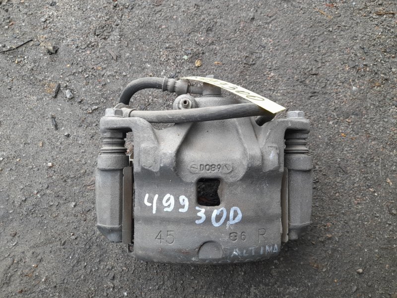 Суппорт тормозной передний правый NISSAN ALTIMA L32 07-12 41001-ZX00A Б/У