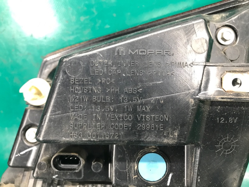 Фонарь внутренний левый JOURNEY 08-20 2012 Внедорожник 3.6 ERB